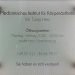 Öffnungszeiten